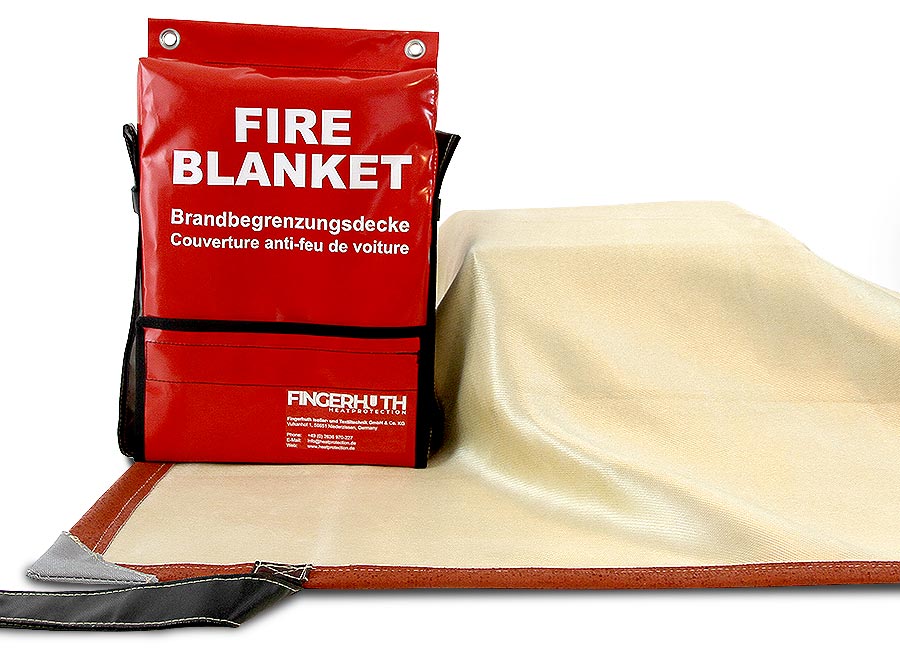 Fingerhuth Brandbegrenzungsdecke / Löschdecke S-TYPE Batterie