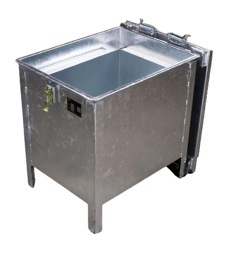 Lio Guard Storage Box 90 battery storage container made of galvanized steel for lithium-ion batteries incl. Pyrobubbles