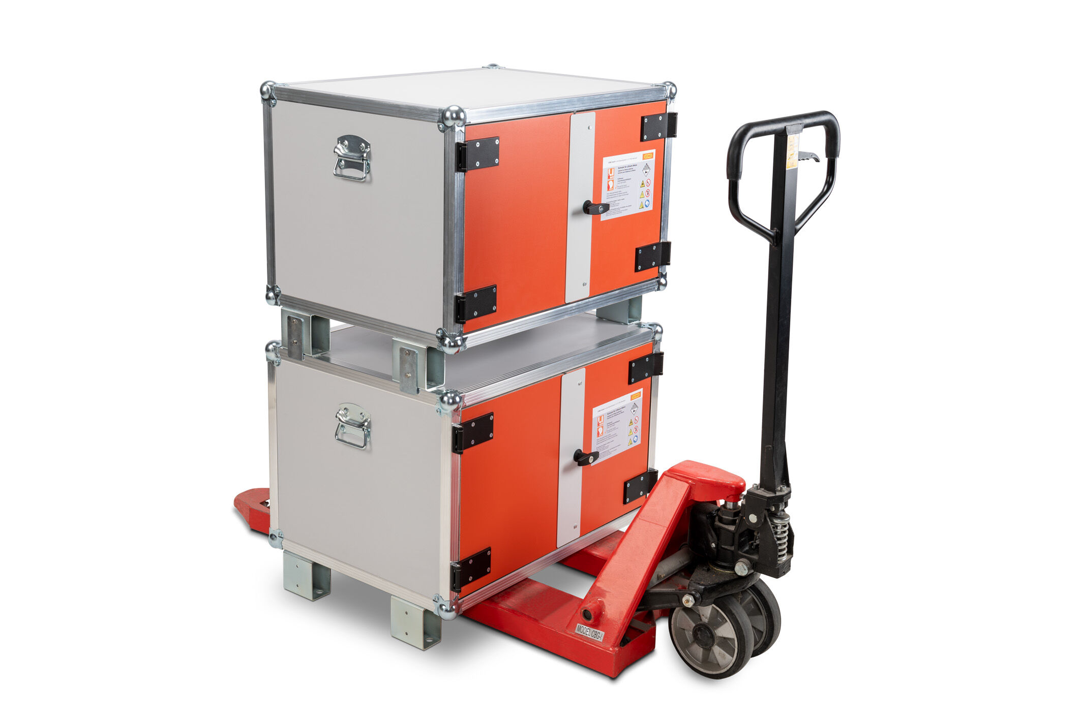 CEMO Stapelfüße-Set für Lager- und Ladeschränke