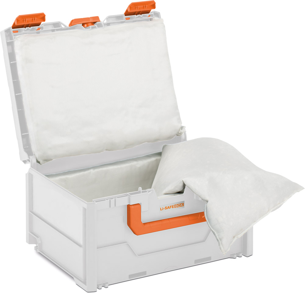 CEMO Transport- und Lagerbox Li-SAFE