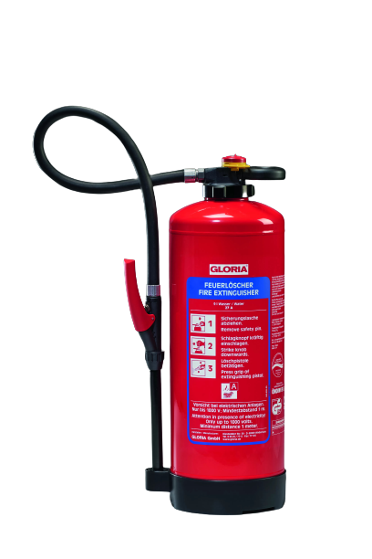 GLORIA WKL9 PRO water-fire extinguisher with extinguishing agent additive for lithium-ion batteries