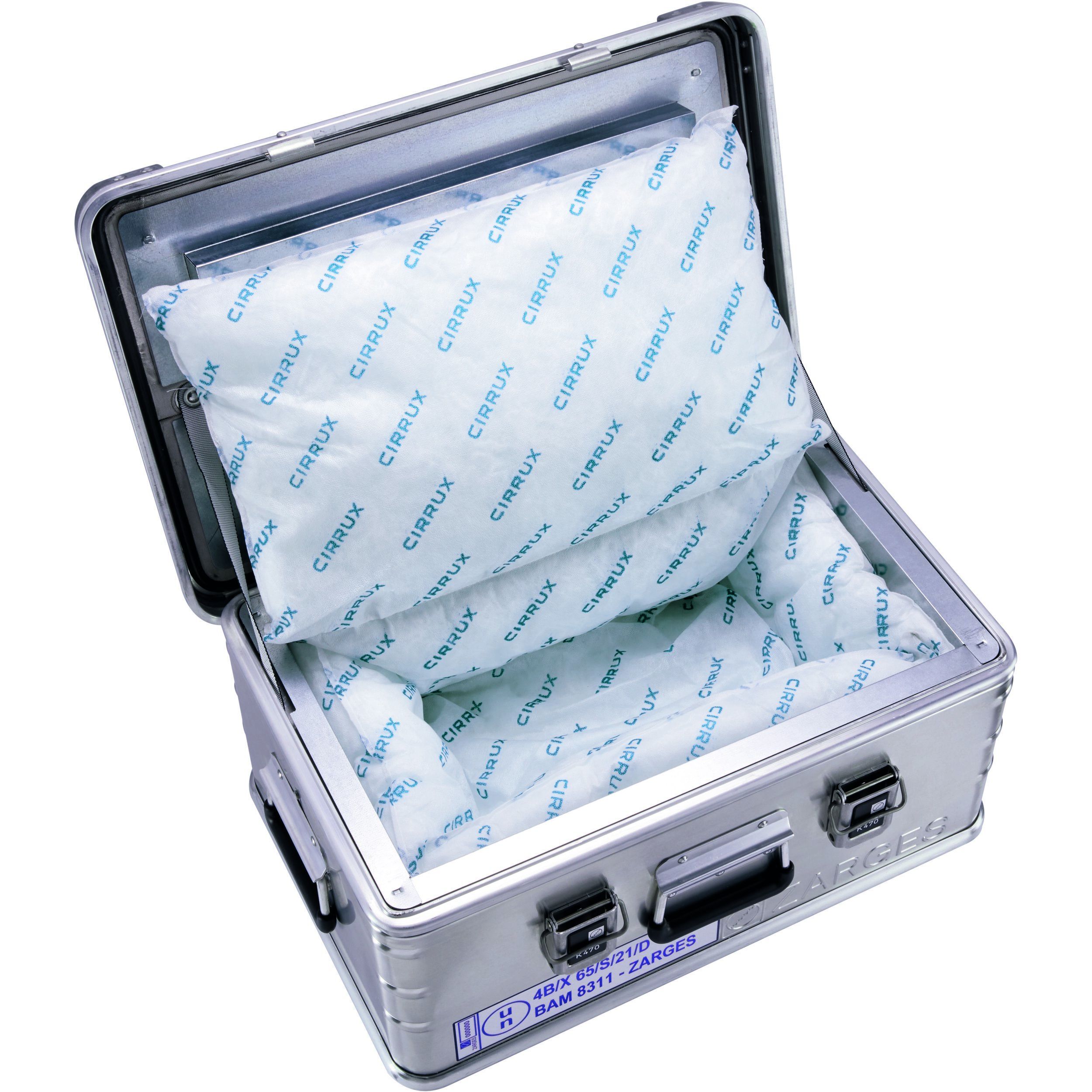 ZARGES K 470 - Akku Safe Universal Premium / Akkubox / Lithium-Ionen-Akkus inkl. CIRRUX Kissen