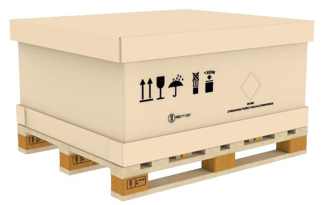 NEFAB transport crate 1210EC