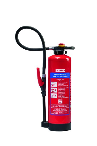 GLORIA WKL6 PRO water extinguishing device with extinguishing agent additive for lithium-ion batteries