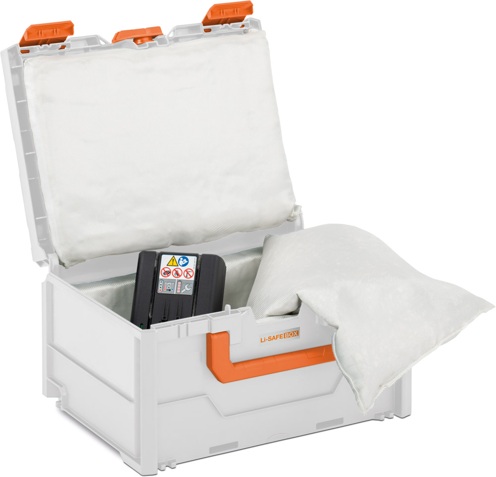 CEMO Transport- und Lagerbox Li-SAFE