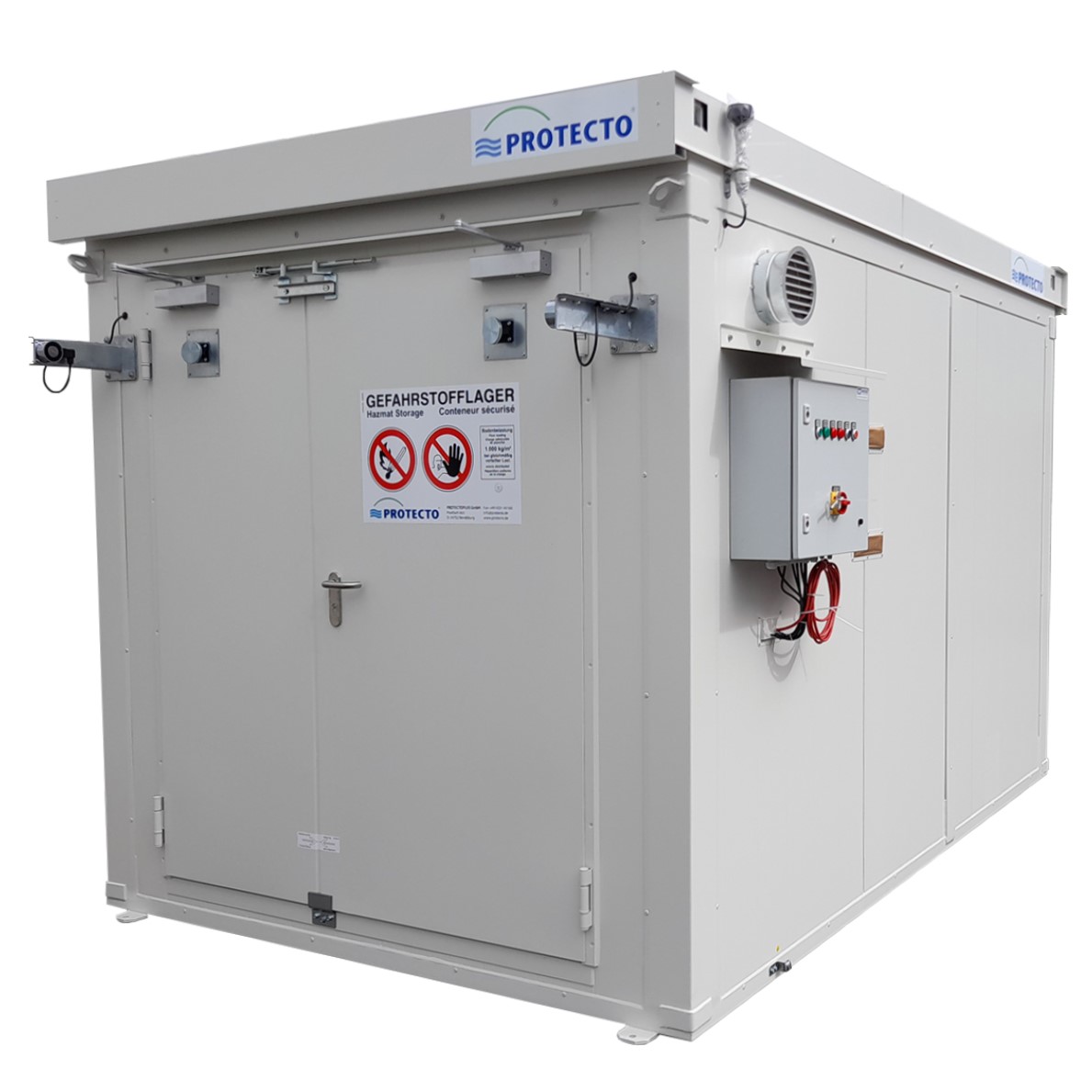 PROTECTO Li-SAFE BLS begehbarer Batteriecontainer