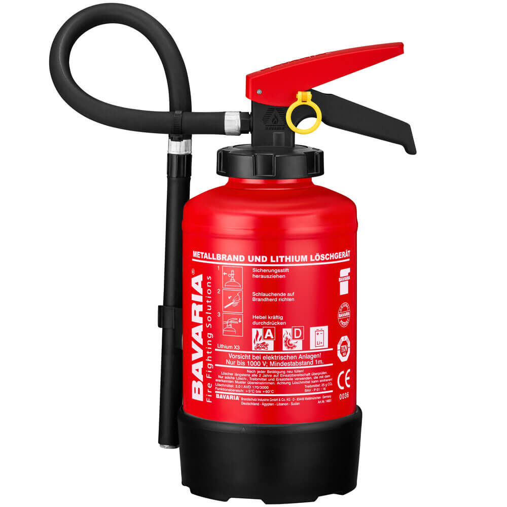 BAVARIA Lithium X3 fire extinguisher