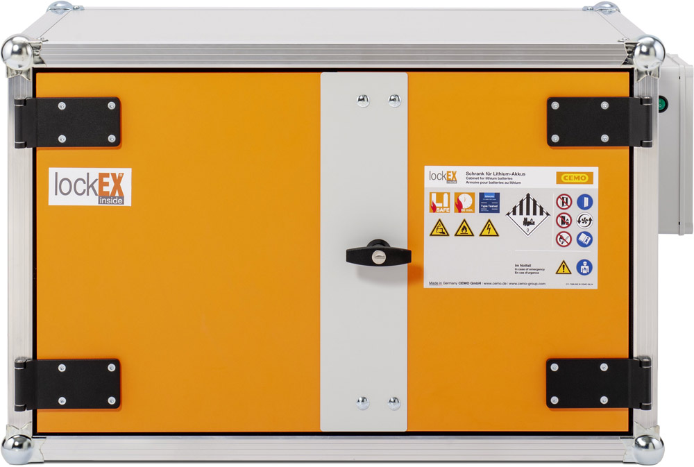 CEMO Premium 8/5 LockEX 2.0 charging cabinet