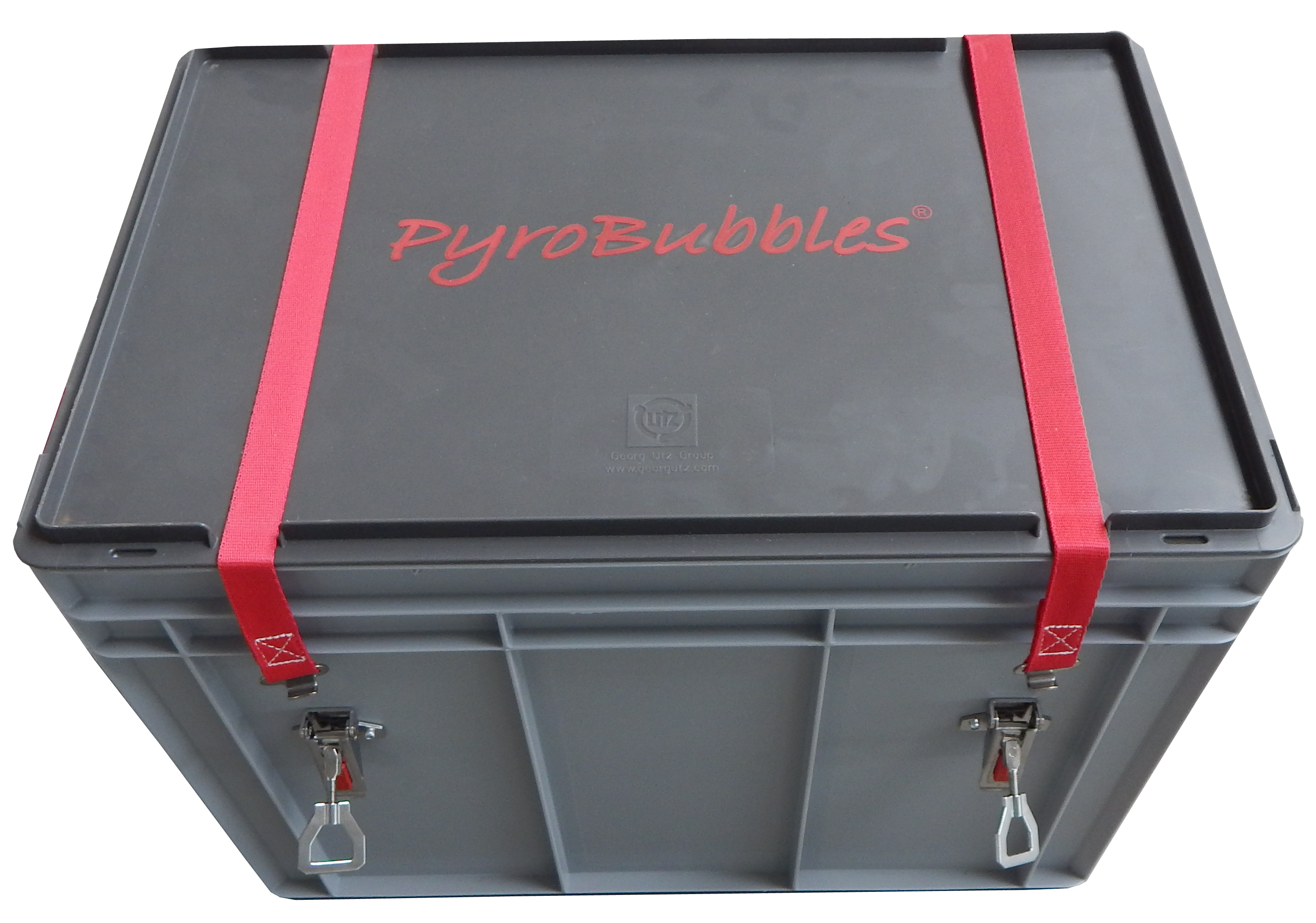 Genius Lio Guard S-Box 1 premium plastic container for Li-ion batteries including Pyrobubbles