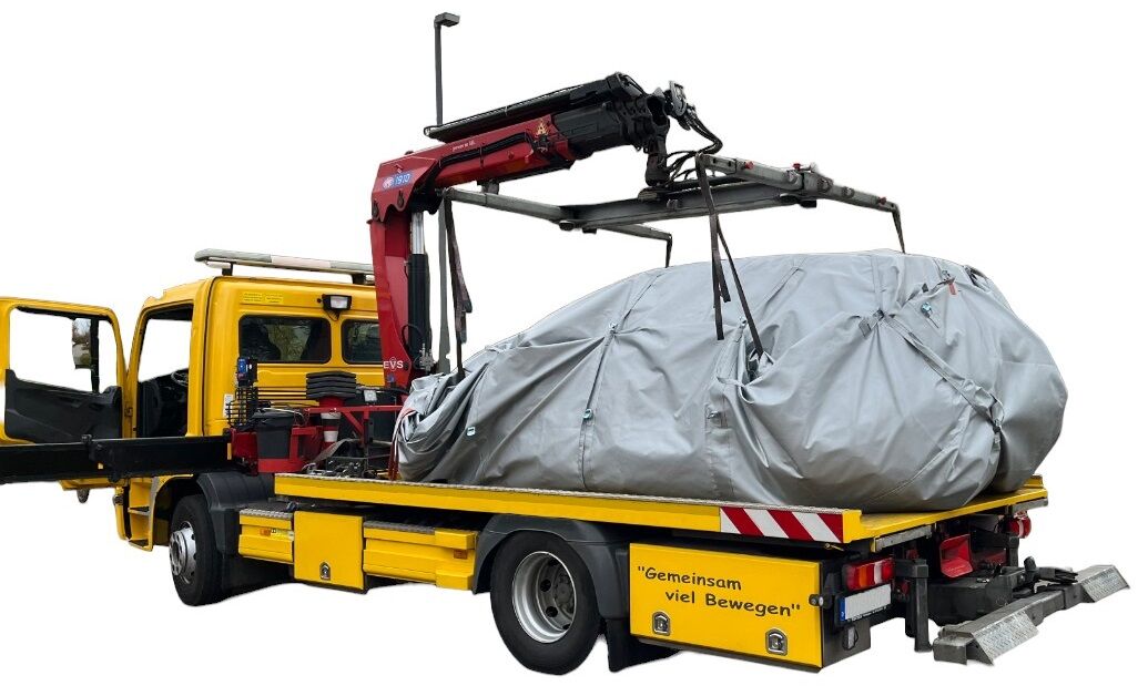 VLITEX Car Service Set PREMIUM / Transport extinguishing blanket / fire blanket for electric cars & combustion engines