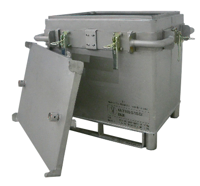 Genius Lio Guard S-Box X1 E stainless steel battery transport container for lithium-ion batteries including Pyrobubbles