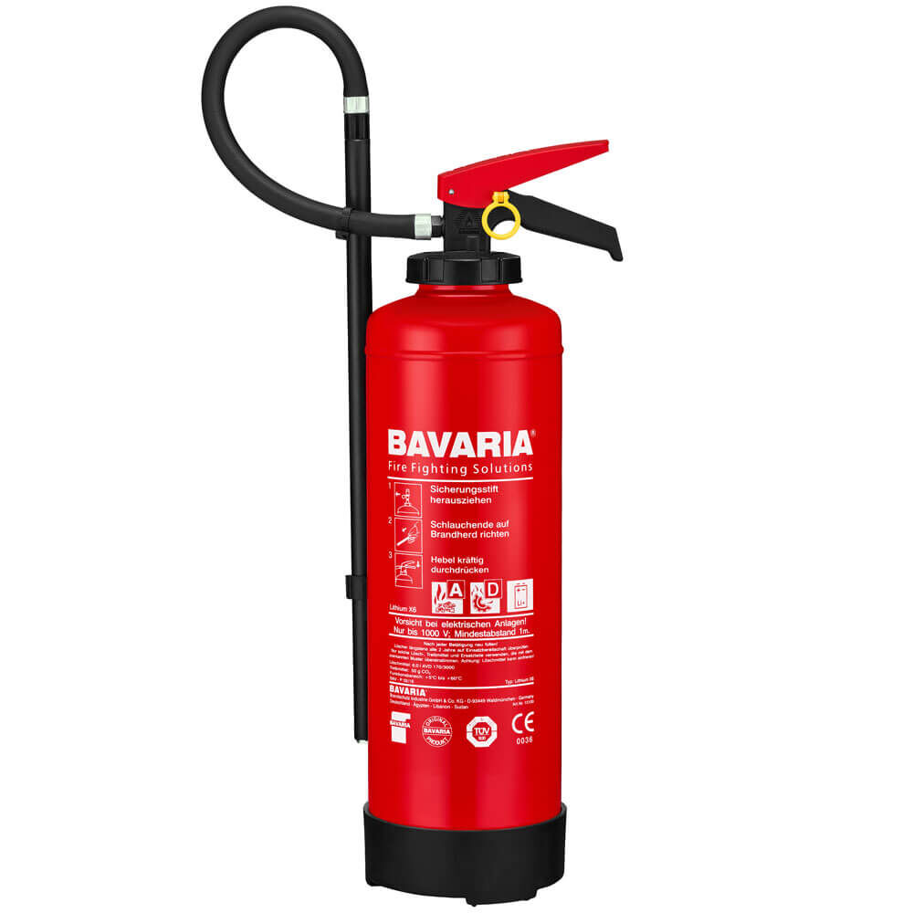 BAVARIA Lithium X6 fire extinguisher