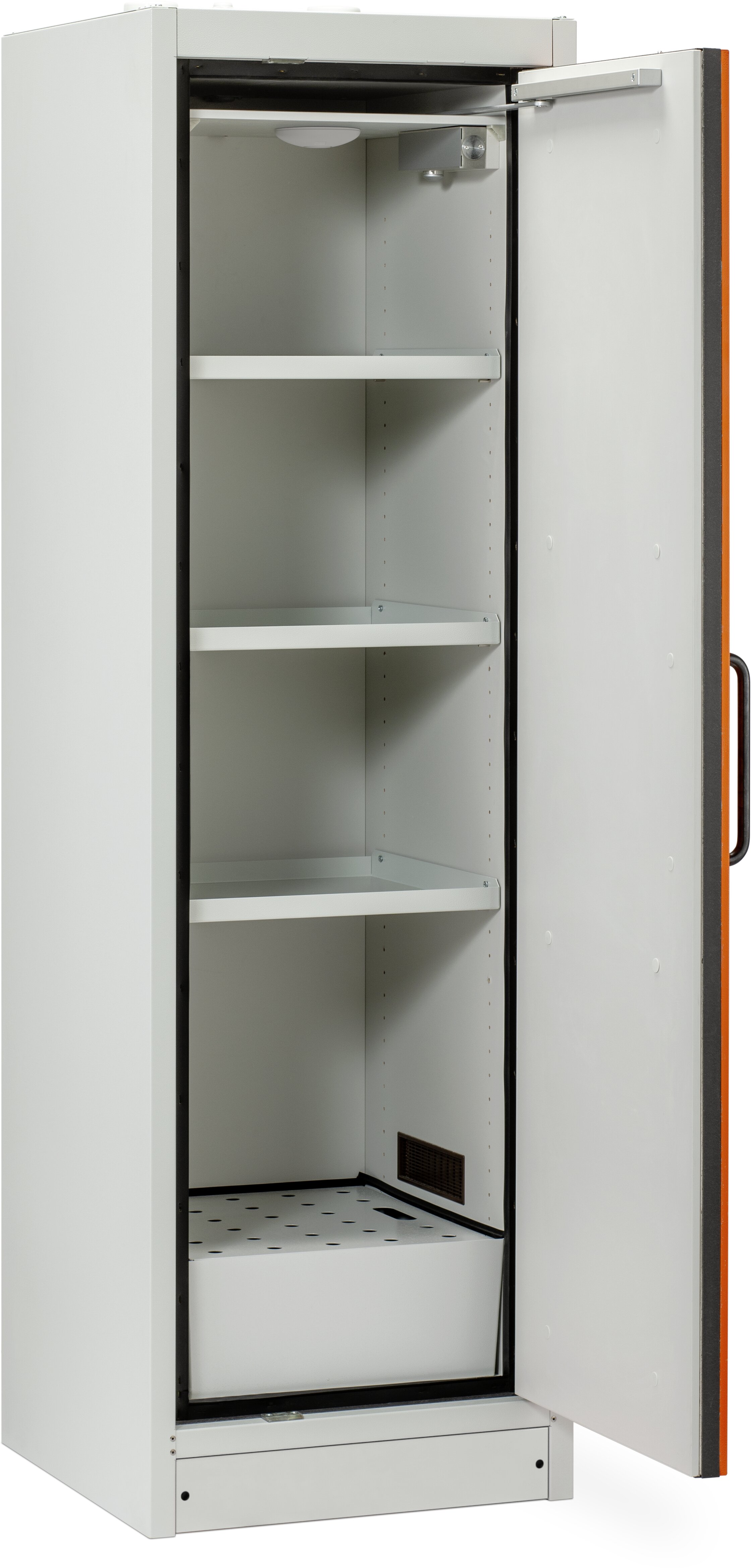 CEMO PROline 6/20 Battery Safety Cabinet – single-door / right-hand hinge