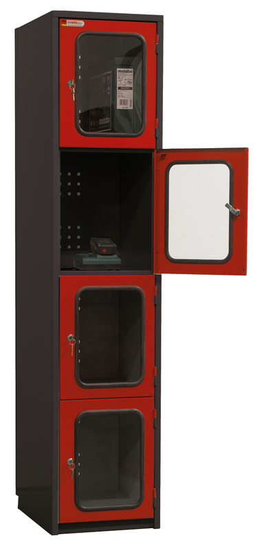 KLW Akku-Wertfachschrank /  Ladeschrank für Akkus