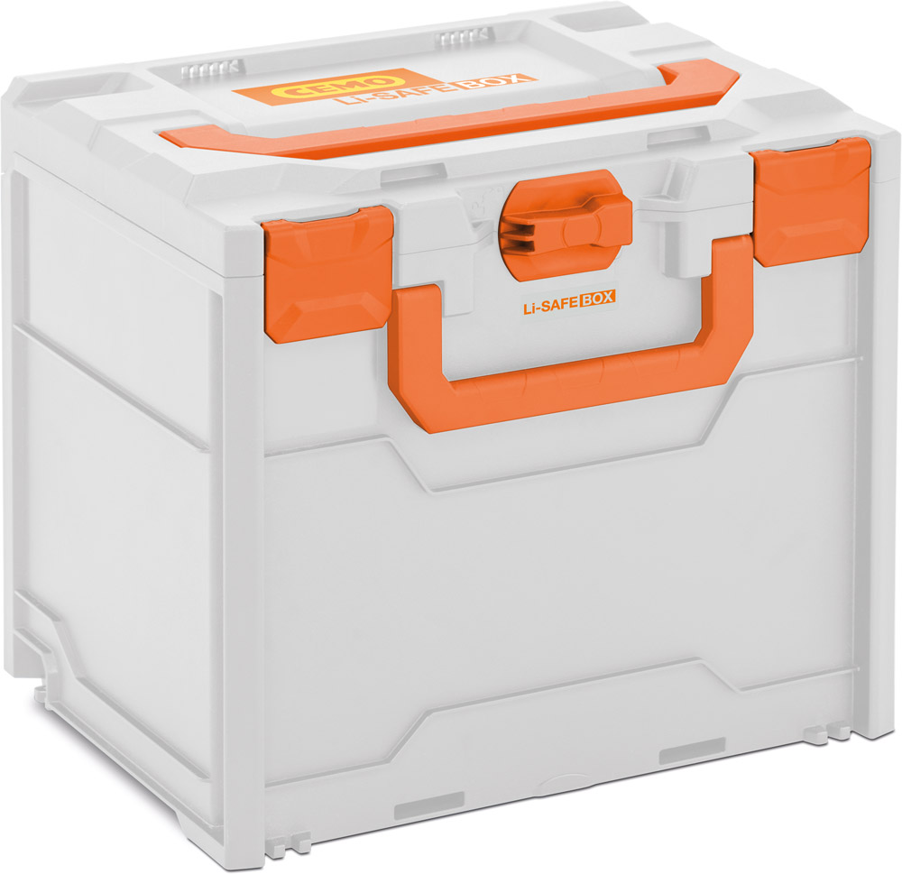 CEMO Transport- und Lagerbox Li-SAFE