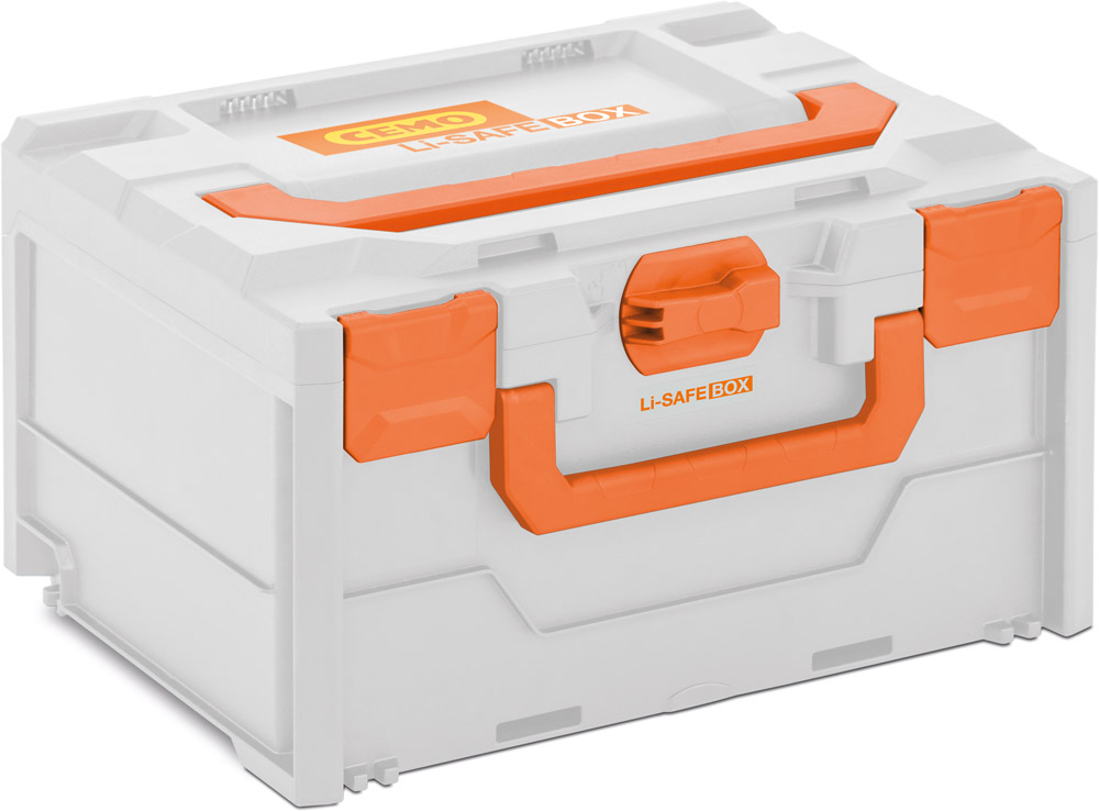 CEMO Transport- und Lagerbox Li-SAFE
