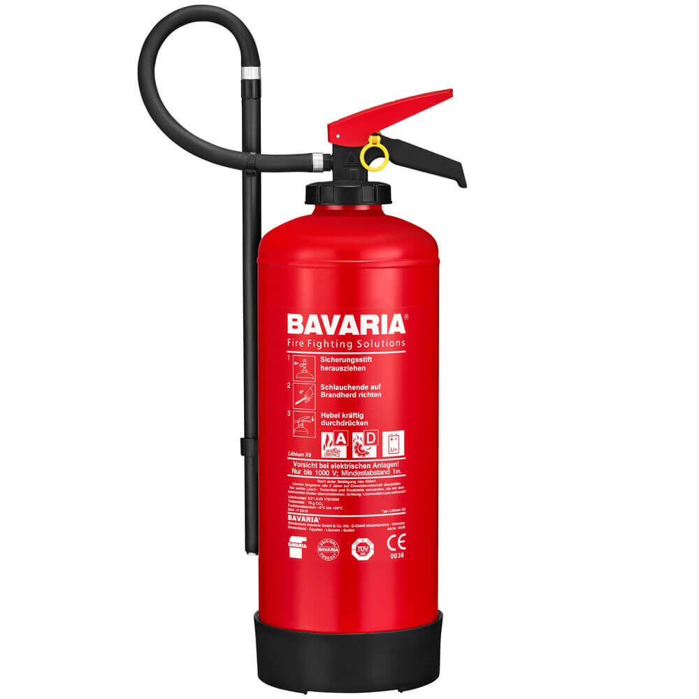 BAVARIA Lithium X9 fire extinguisher