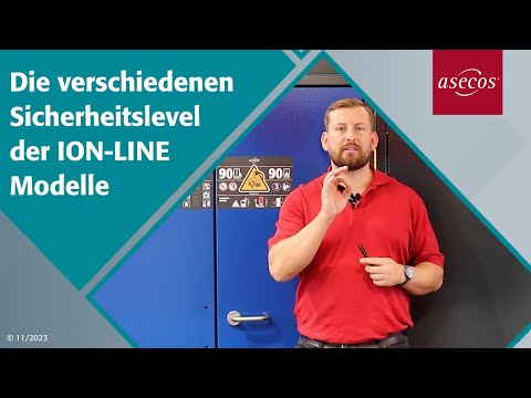 asecos Lagerschrank PRO STORE / ION-PRO-90 (2-flg.)