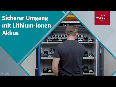 asecos Lagerschrank PRO STORE / ION-PRO-90 (2-flg.)